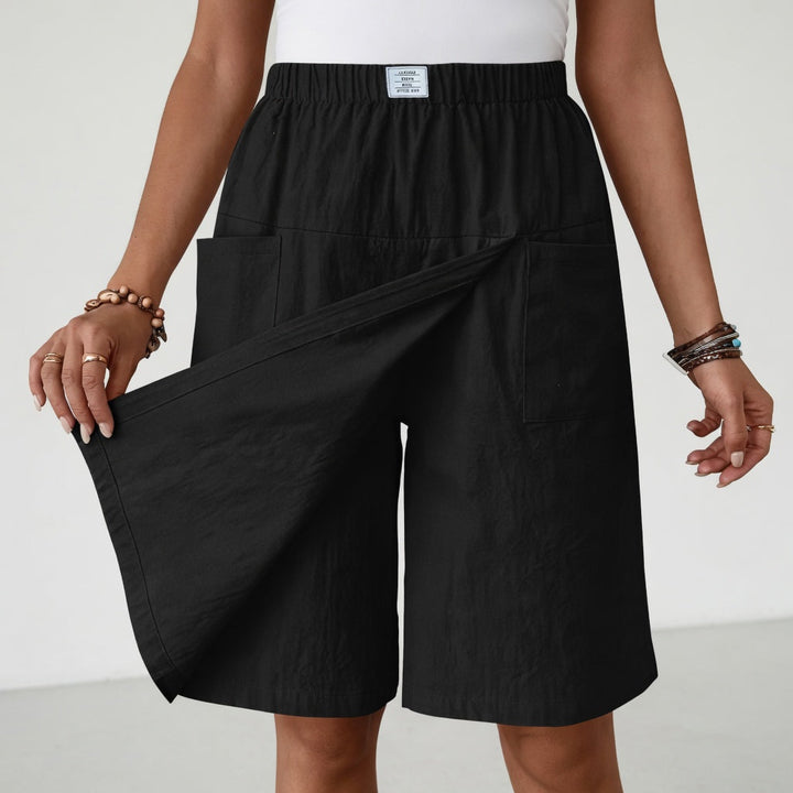 Marina | Skort con cintura elástica y bolsillos libertad activa