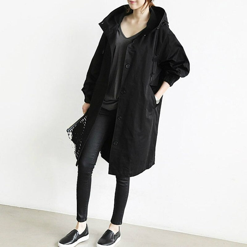 Amanda | Gabardina Impermeable con Cinturón Ajustable