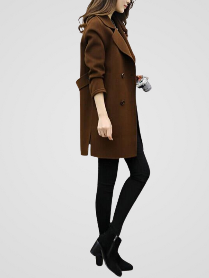 Celestina | Abrigo Casual de Mujer Cruzado