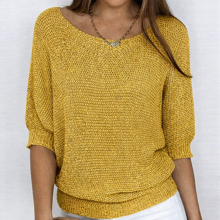 Luigia™ - Jersey elegante de punto trenzado