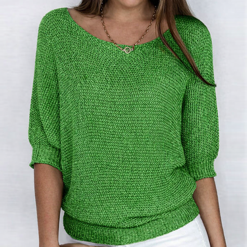 Luigia™ - Jersey elegante de punto trenzado