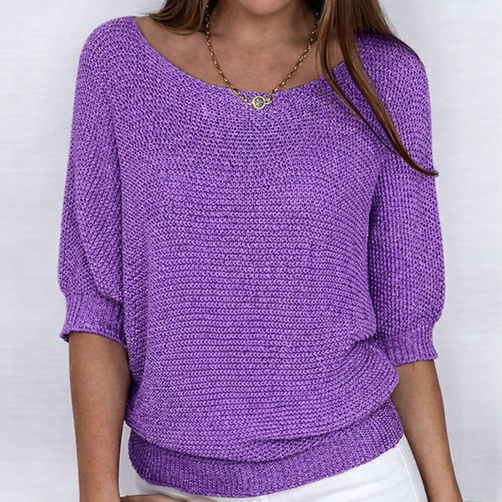 Luigia™ - Jersey elegante de punto trenzado