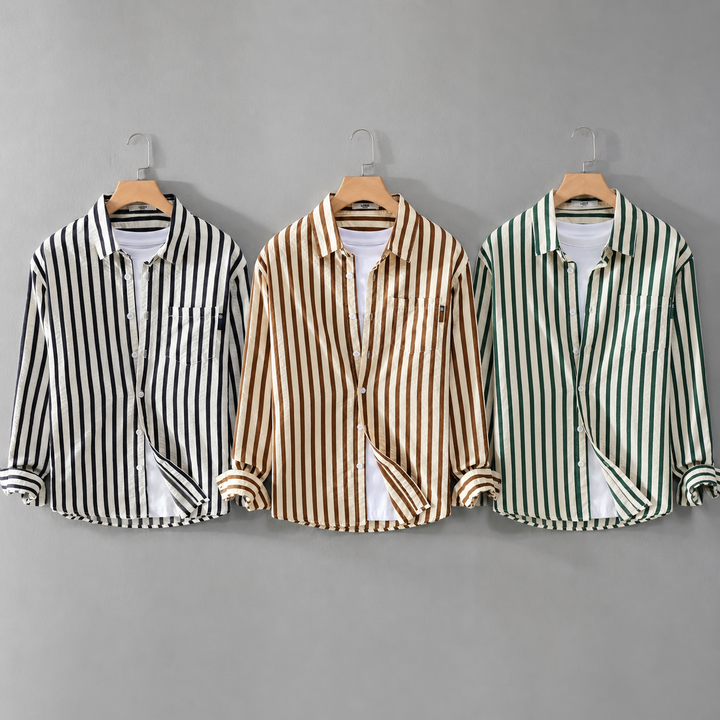Ignacio | Camisa Elegante a Rayas