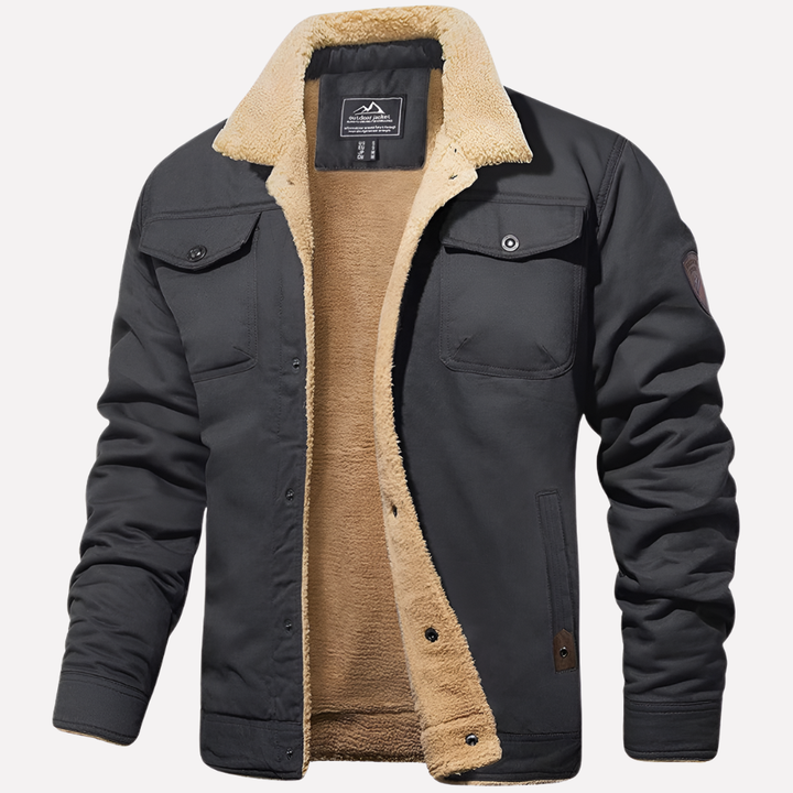 Onofre | Chaqueta Sherpa de Hombre con Botones