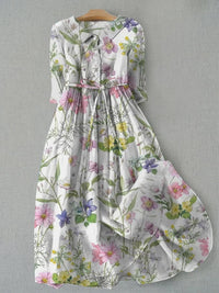 Macarena | Vestido A-Line Floral de Verano