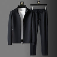 Cirilo - Chándal Elegante de Hombre Chaqueta con Cremallera