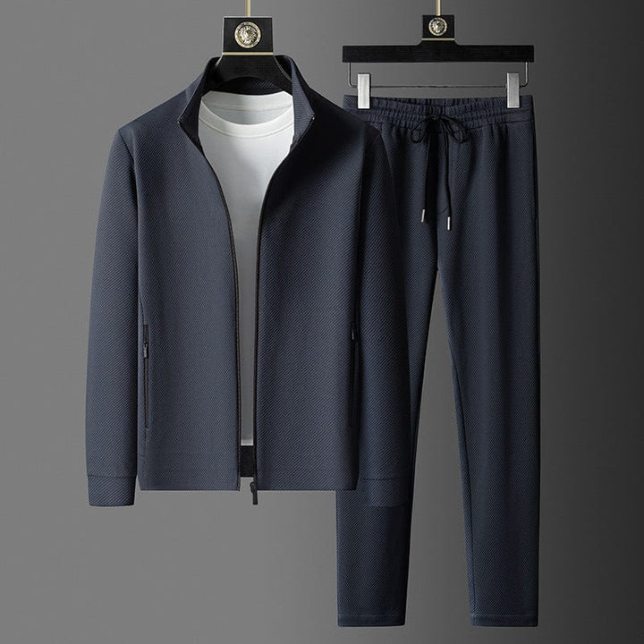 Cirilo - Chándal Elegante de Hombre Chaqueta con Cremallera