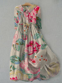 Delfina | Vestido Floral Elegante