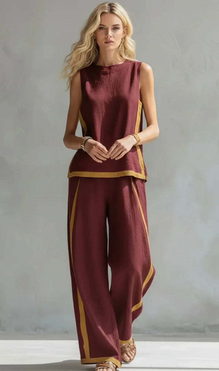 Lorena | Conjunto elegante de dos piezas