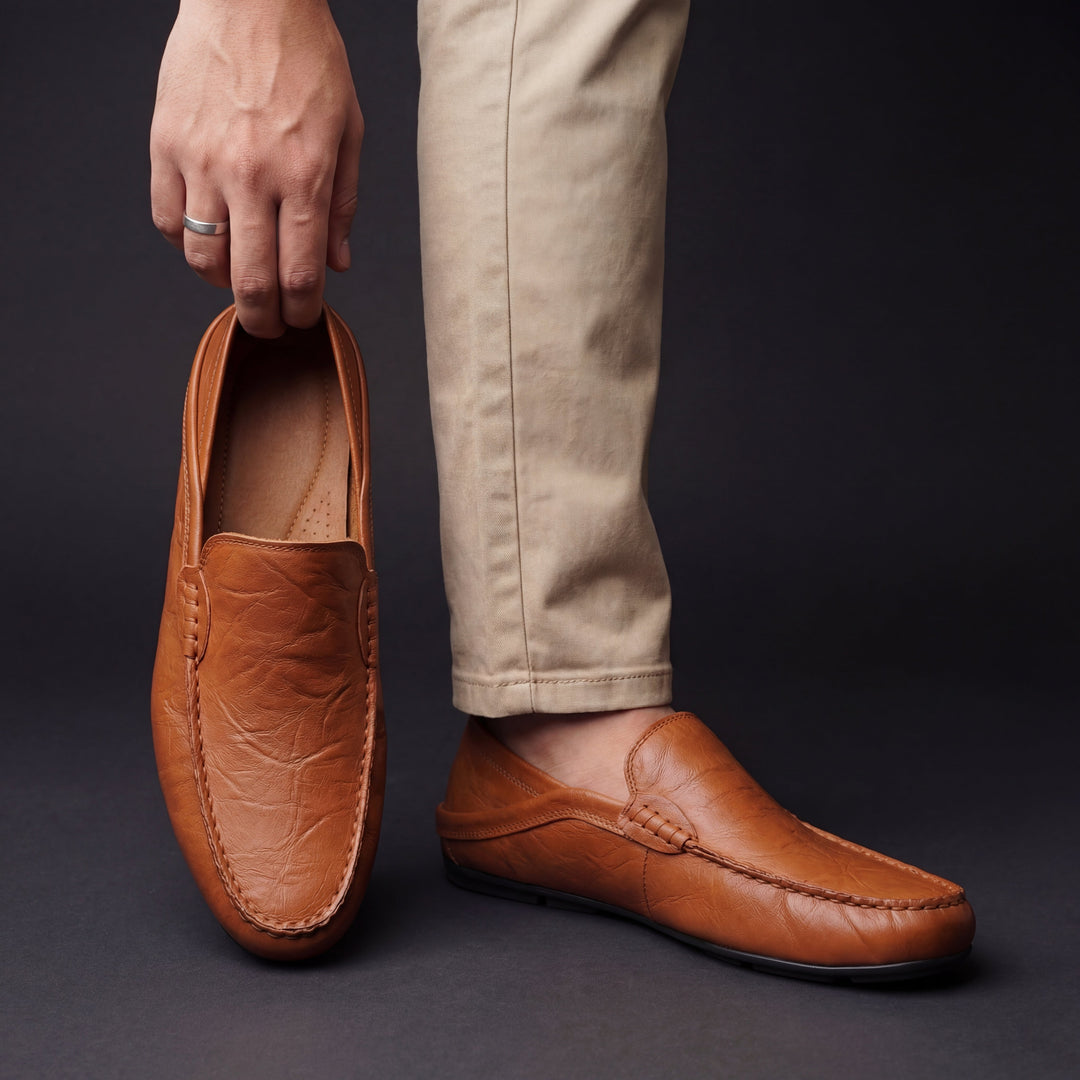 Pablo | Mocasines de cuero