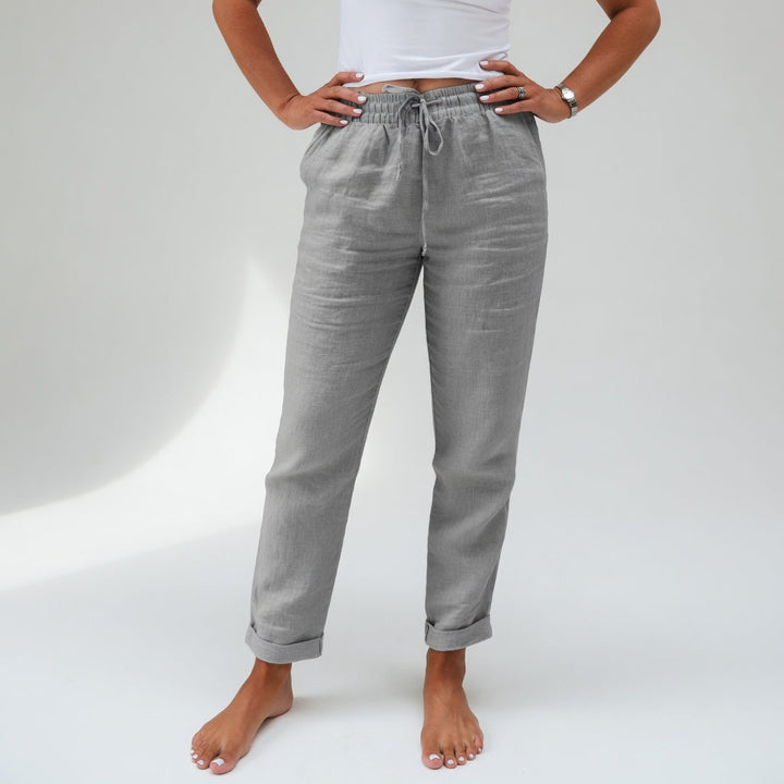 Natalia | Pantalón 100% algodón fluido confort natural