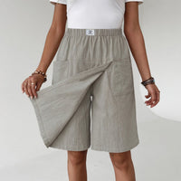 Marina | Skort con cintura elástica y bolsillos libertad activa