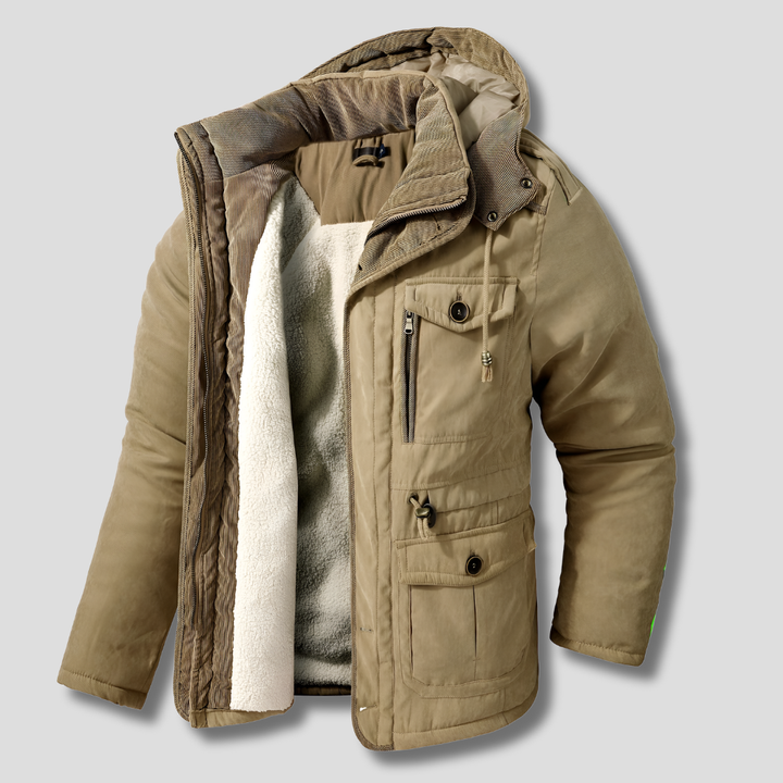 Basilio | Chaqueta de Invierno Multibolsillos de Hombre