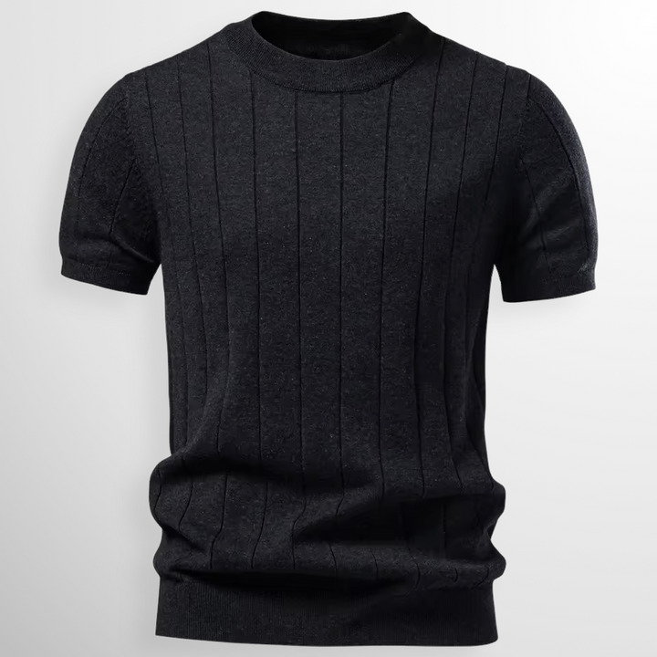 Lucas | Camiseta de canalé premium