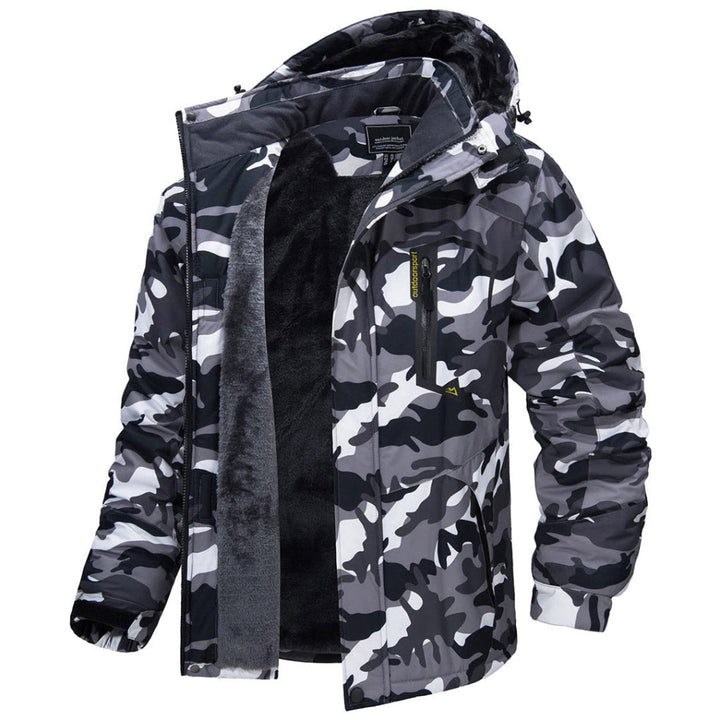 Aniceto | Parka de Nieve de Hombre Forrada de Forro Polar