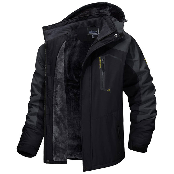 Aniceto | Parka de Nieve de Hombre Forrada de Forro Polar