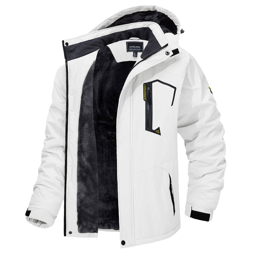 Aniceto | Parka de Nieve de Hombre Forrada de Forro Polar