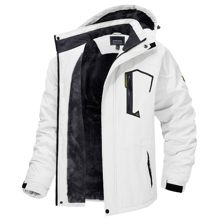 Aniceto | Parka de Nieve de Hombre Forrada de Forro Polar