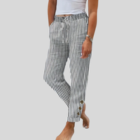 Jimena | Pantalón Rayado Casual