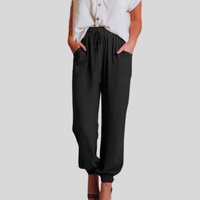Elena | Pantalones Elegantes con Cordón
