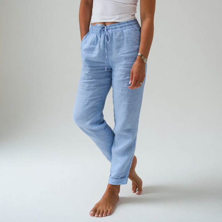 Natalia | Pantalón 100% algodón fluido confort natural