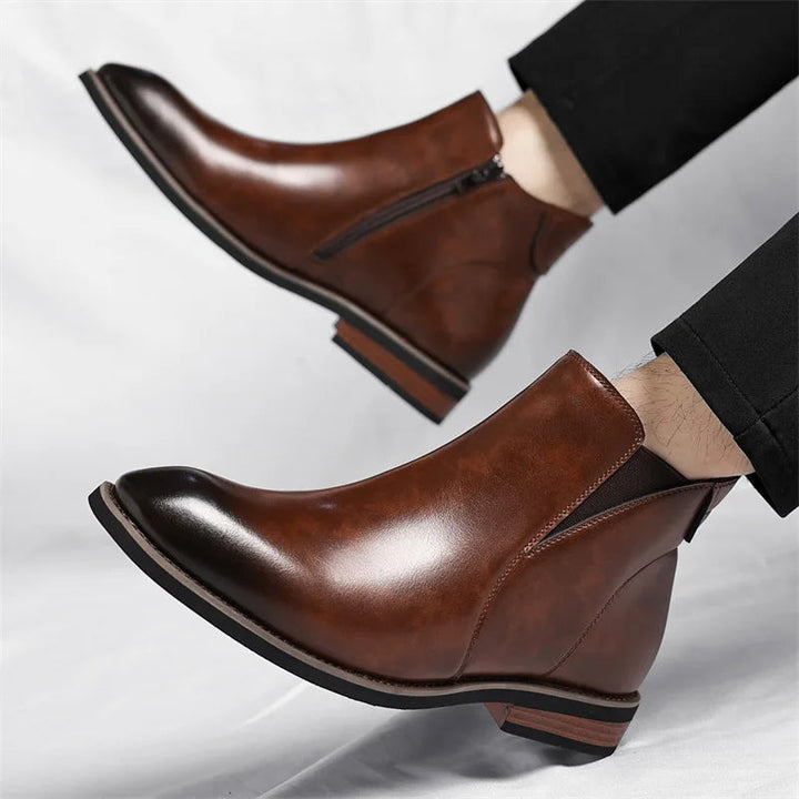 Wenceslao | Botines Chelsea de Hombre de Puntera Afilada