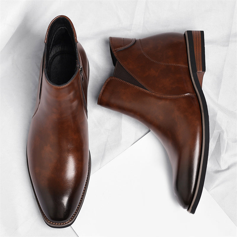 Wenceslao | Botines Chelsea de Hombre de Puntera Afilada