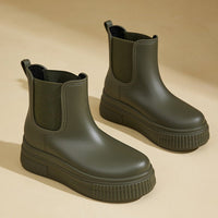 Valeriana | Botas de Lluvia Chelsea Impermeables con Plataforma