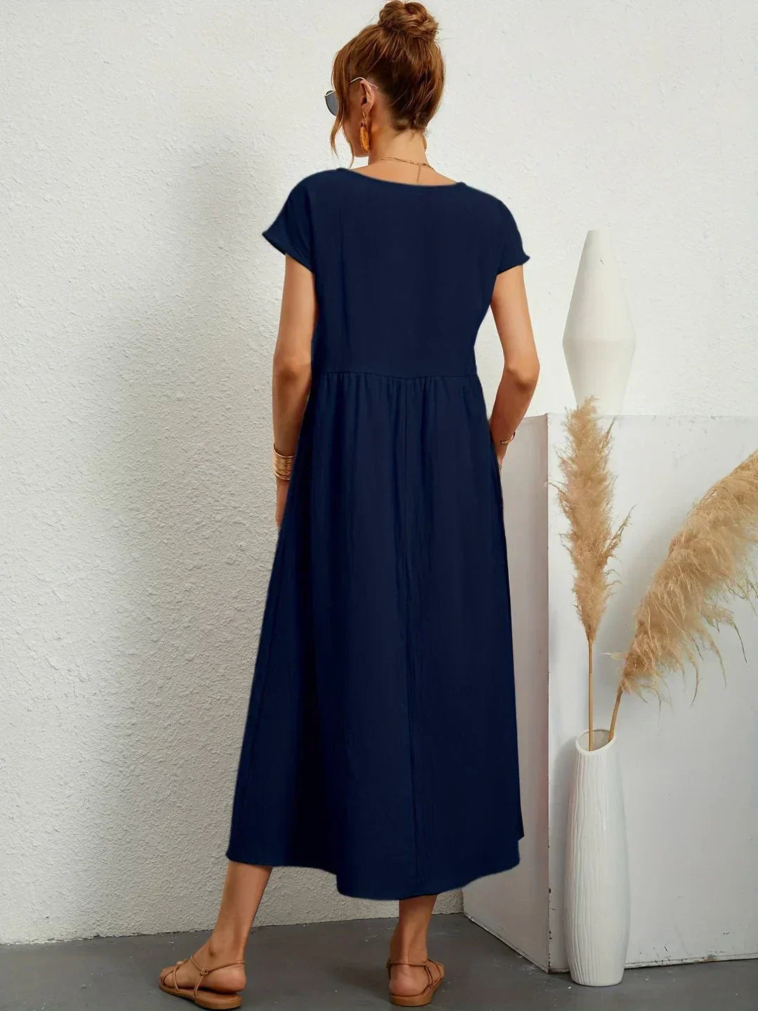 Camila | Vestido midi fluido de elegancia atemporal