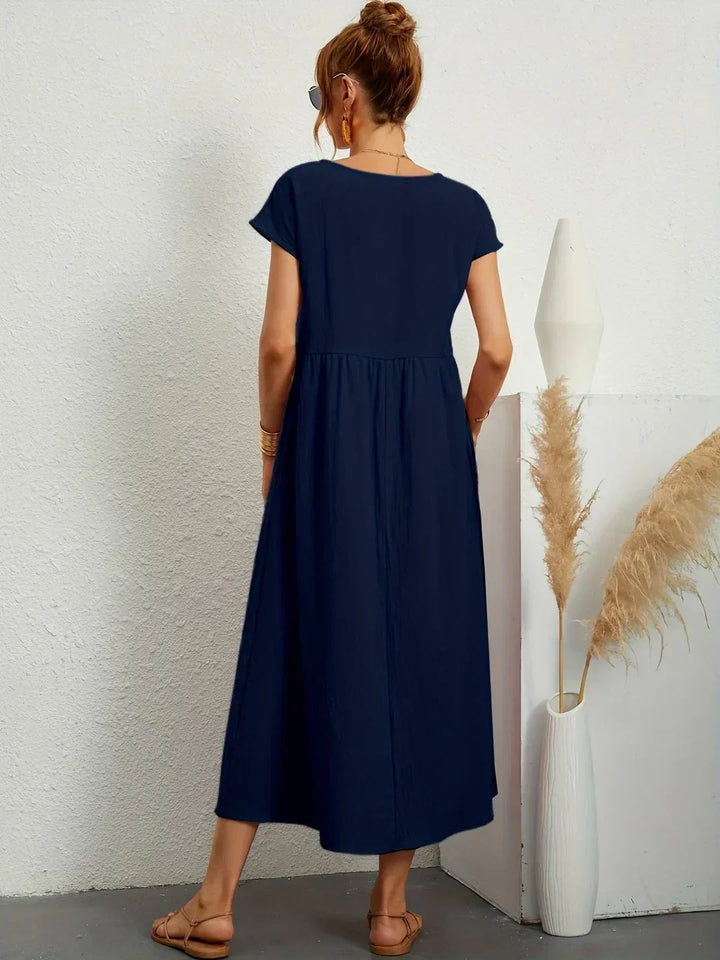 Camila | Vestido midi fluido de elegancia atemporal