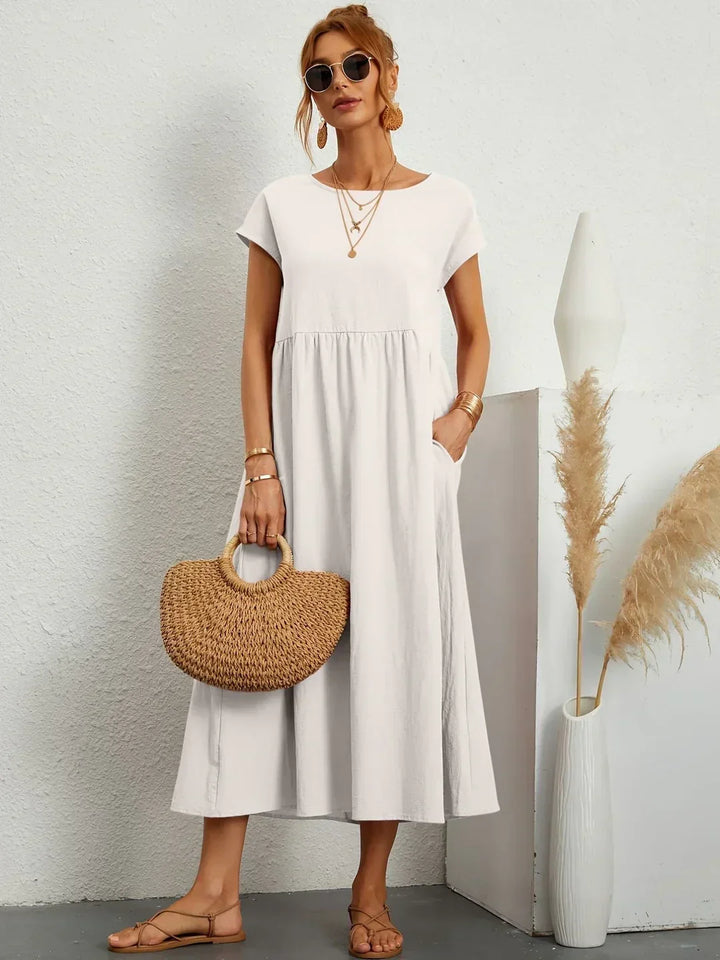 Camila | Vestido midi fluido de elegancia atemporal