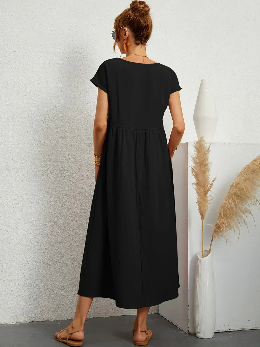 Camila | Vestido midi fluido de elegancia atemporal