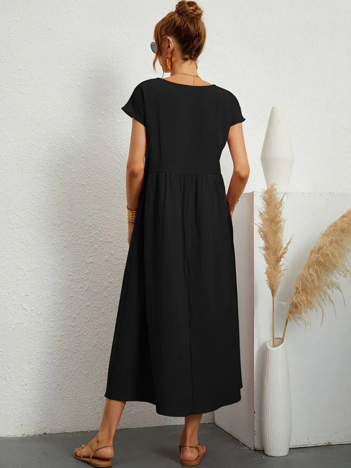 Camila | Vestido midi fluido de elegancia atemporal