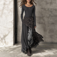 NKEM™ | Vestido Largo Leopardo