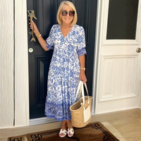 Sandra | Vestido fluido ligero con efecto favorecedor