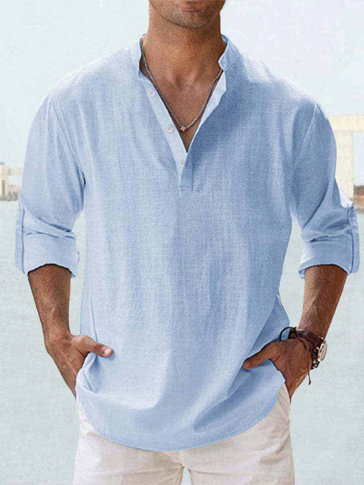 David | Camisa transpirable de lino
