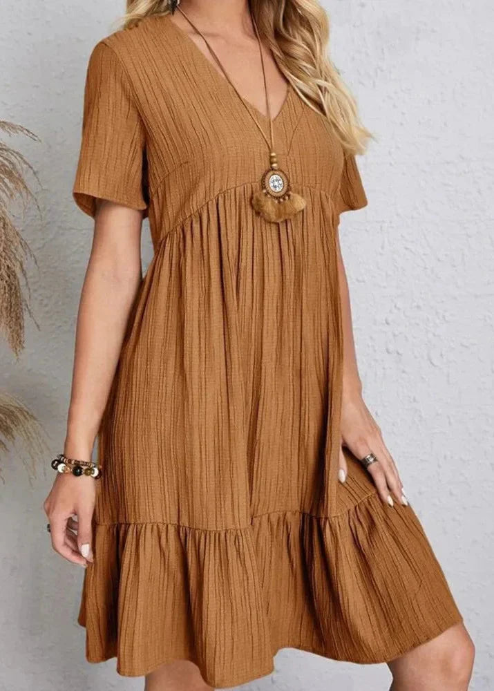 Rosa | Vestido elegante que favorece la barriga