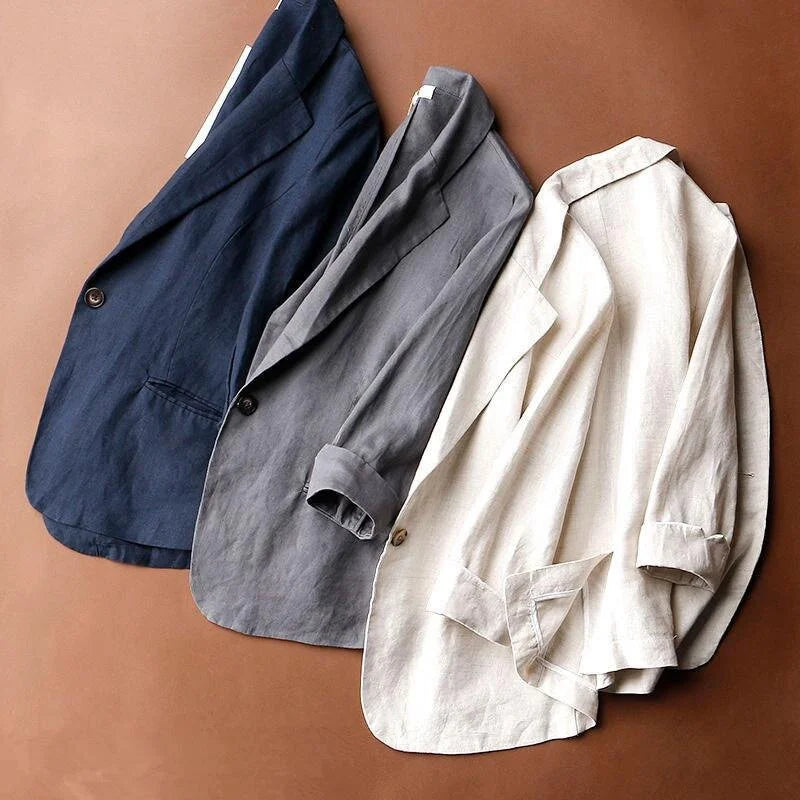 Consuelo - Blazer de Mujer de Lino