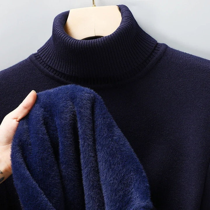 Gumersindo | Jersey de Cuello Alto de Lana Merino de Hombre