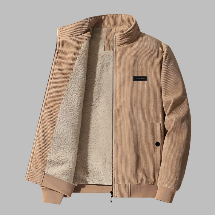 Aurelio | Chaqueta de Pana de Hombre con Forro de Borrego