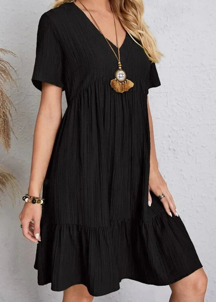 Rosa | Vestido elegante que favorece la barriga