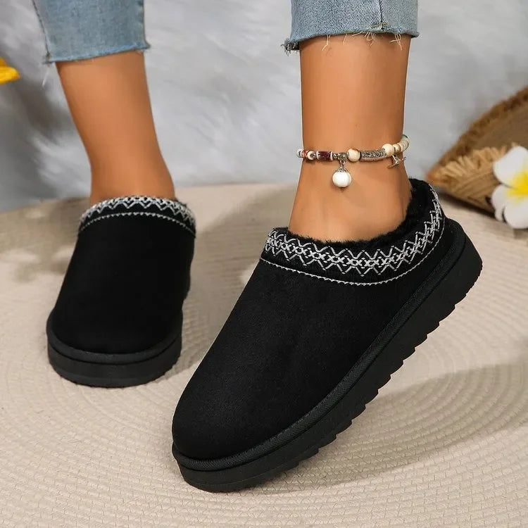 Luna | Botas femeninas calientes con forro de felpa