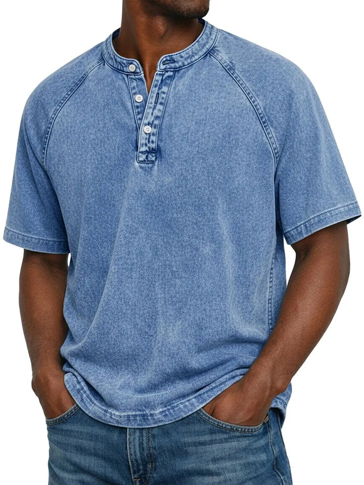 Daniel | Camisa vintage abotonada para hombre