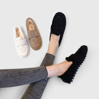 Beatriz - Mocasines de Mujer Cálidos y Antideslizantes