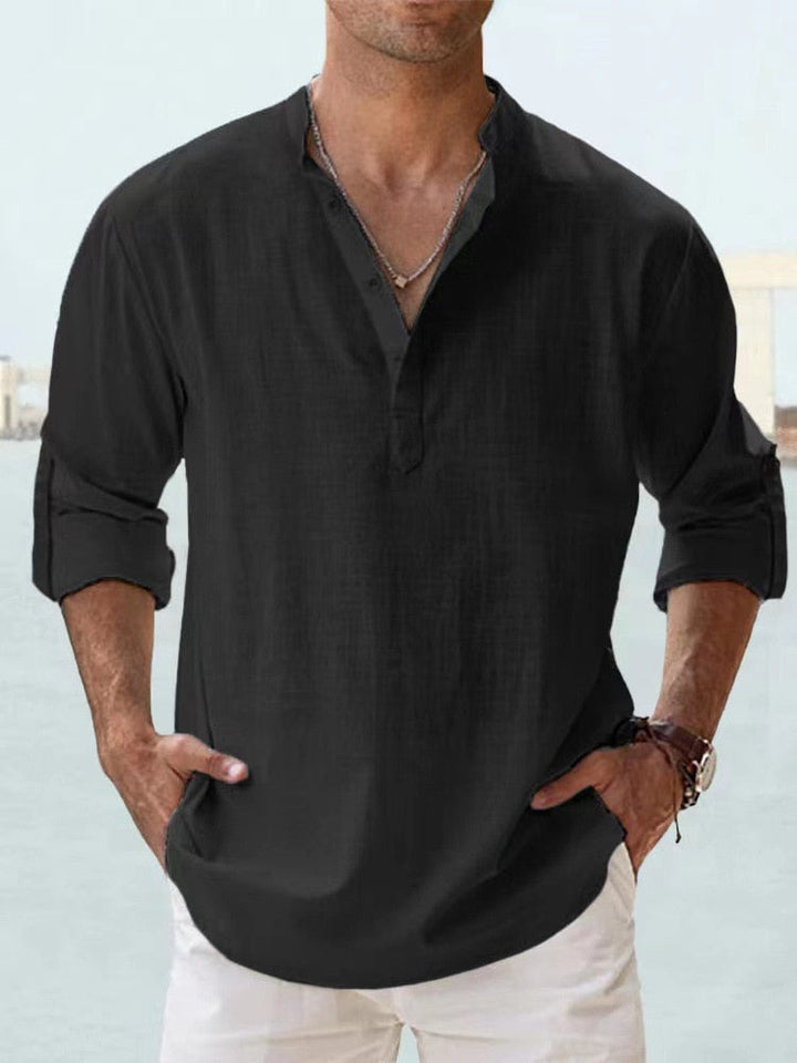 David | Camisa transpirable de lino