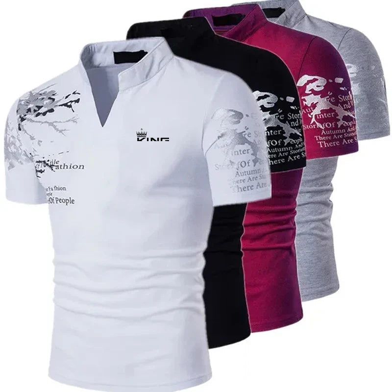 Alejandro | Camiseta Polo de Manga Corta Ajuste Regular
