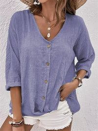 Andrea | Blusa de de Verano con Botón