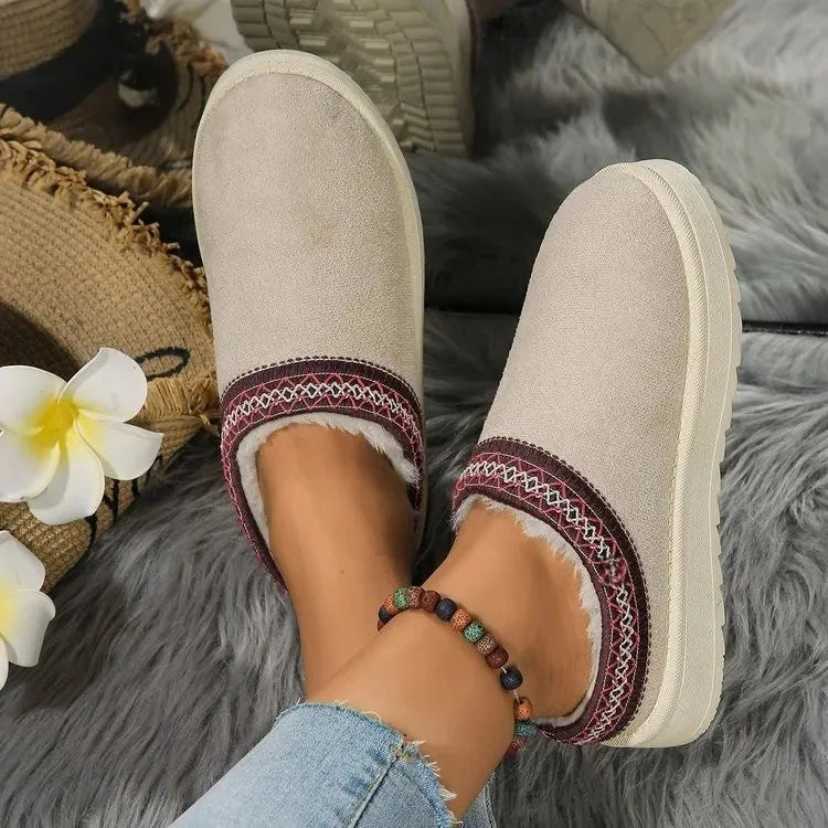 Luna | Botas femeninas calientes con forro de felpa