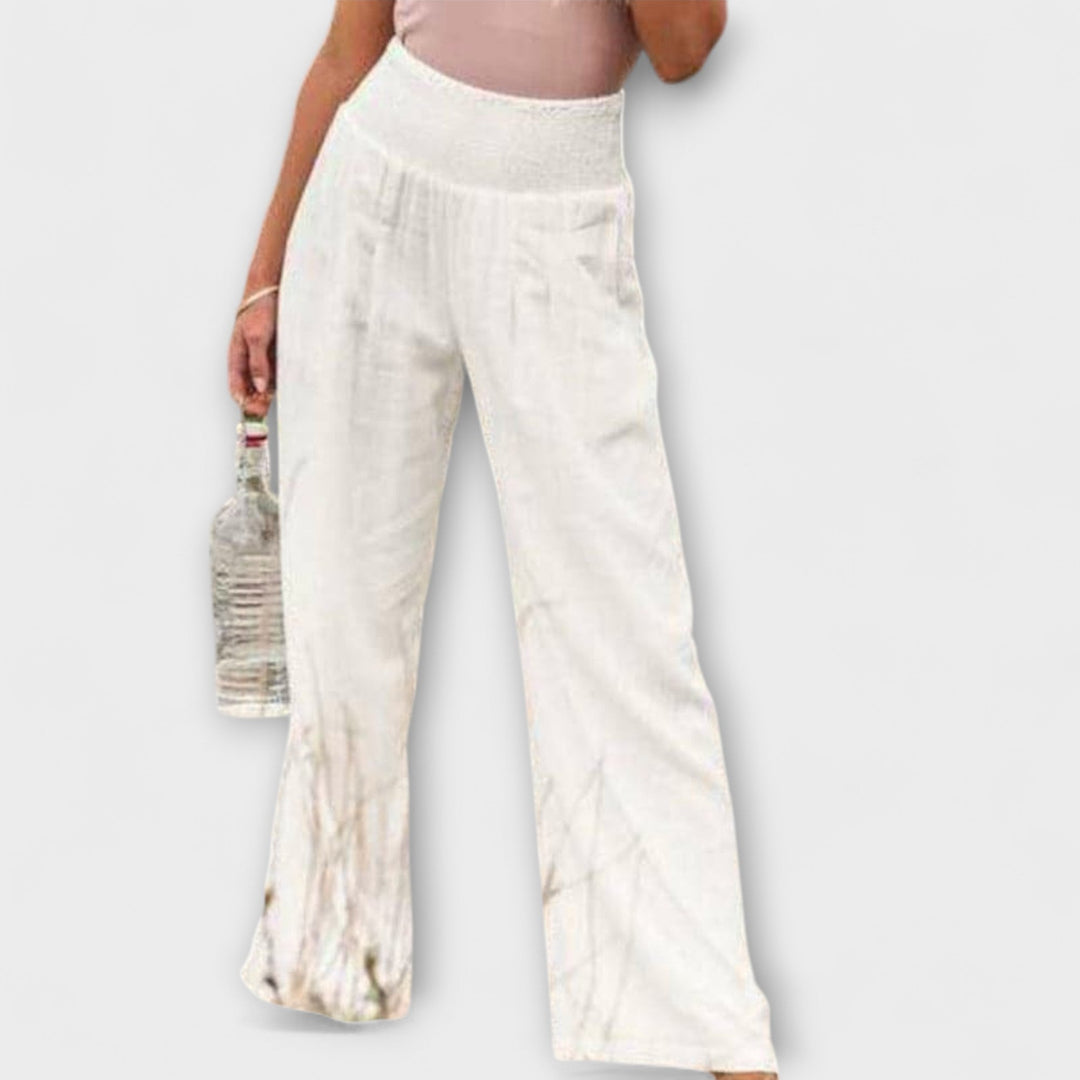 Macarena | Pantalón Holgado de Mujer de Talle Medio