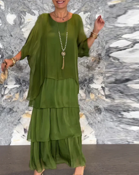 Rosa | Elegante Vestido Maxi Fluido
